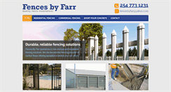 Desktop Screenshot of fencesbyfarr.com